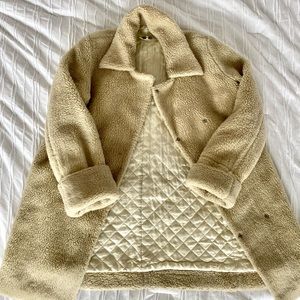 Maison Martin Margiela: Faux Shearling Coat